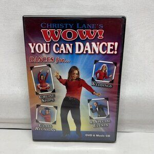 Christy Lane's WOW! You Can Dance! Dances for Cruise Ships Weddings New Sealed